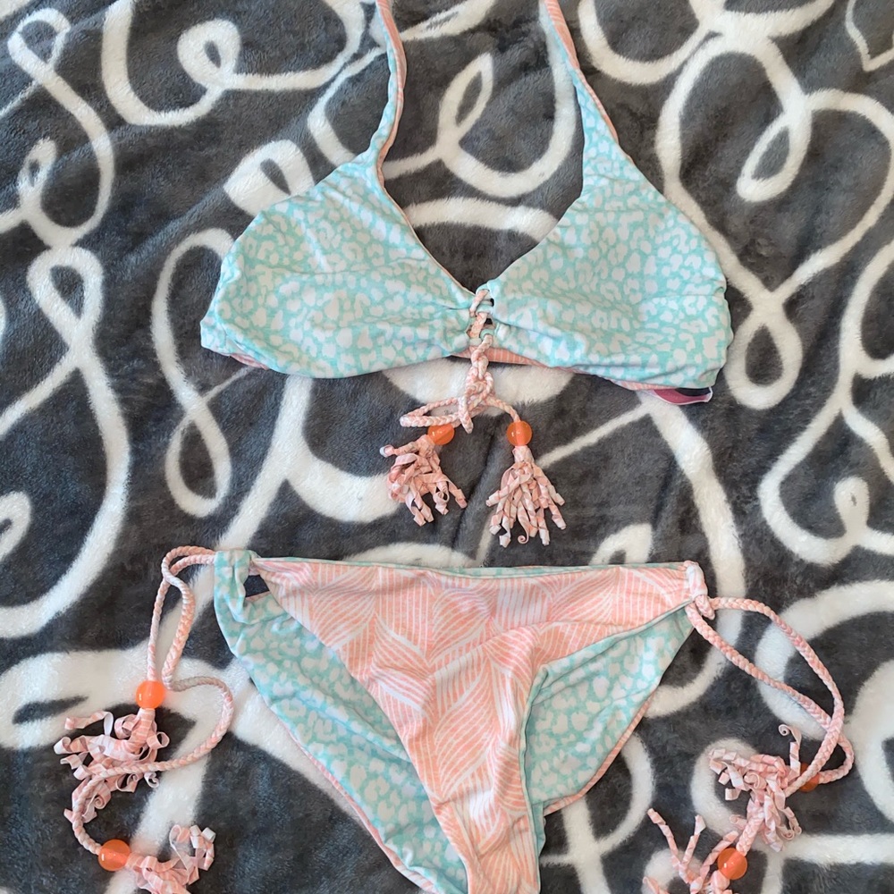 Victoria secret reversible bathing suit
